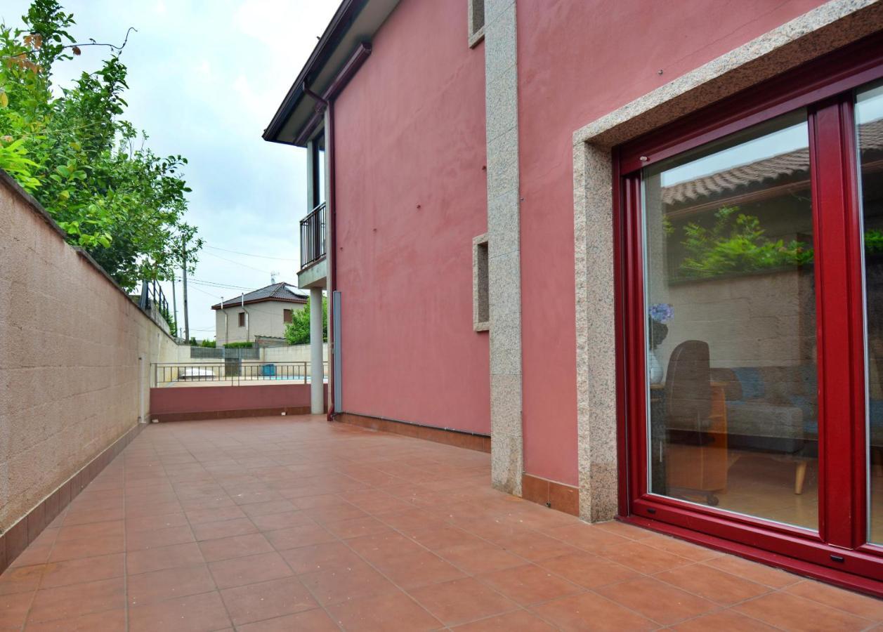 Apartamento Con Piscina Proximo A Sanxenxo Exteriör bild