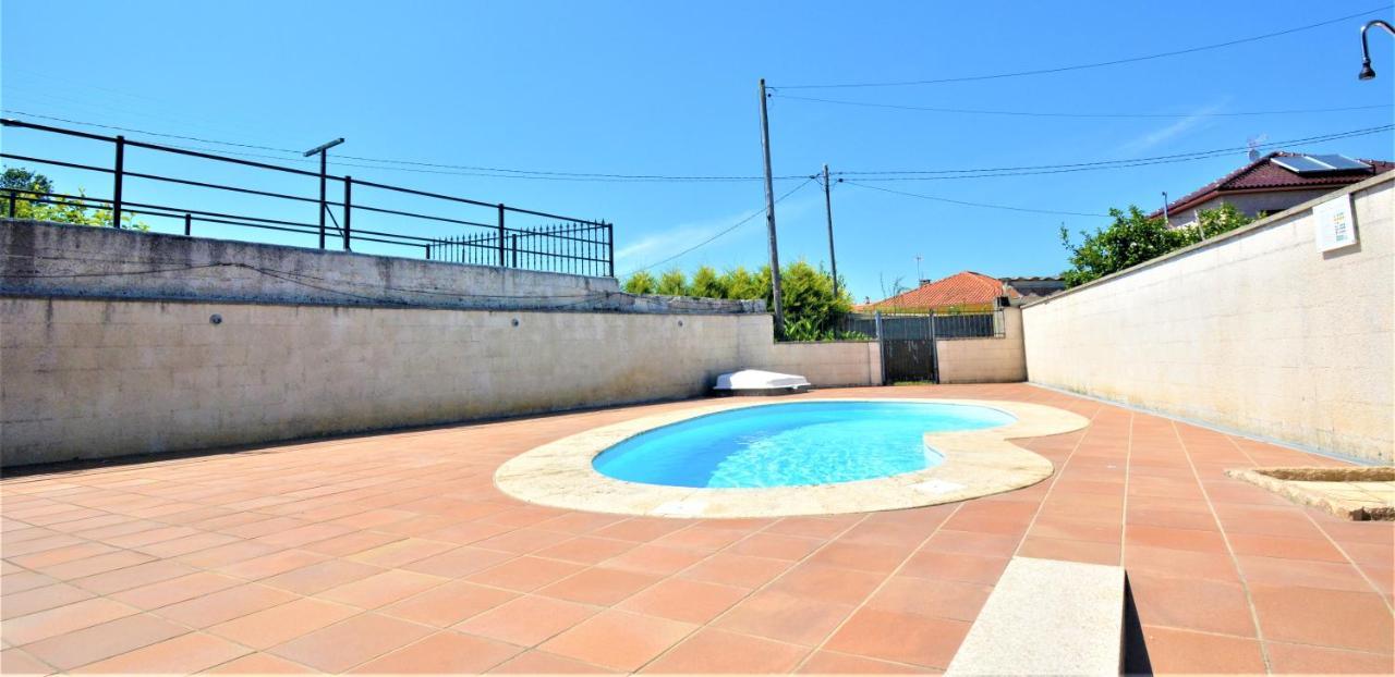 Apartamento Con Piscina Proximo A Sanxenxo Exteriör bild